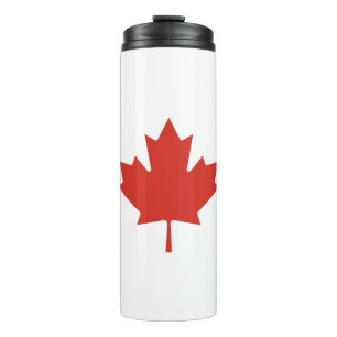 Bouteilles Isothermes Drapeau canadien patriotique