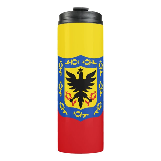 Bouteilles Isothermes Drapeau de Bogota, Colombie Tumbler thermique (Devant)
