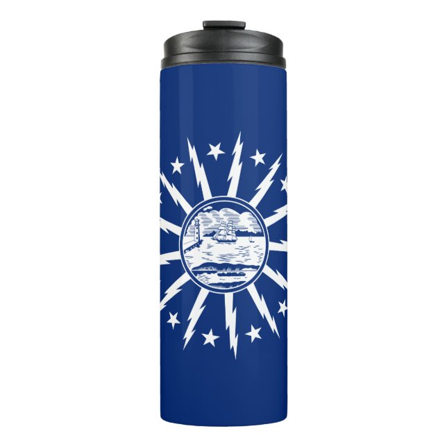 Bouteilles Isothermes Drapeau de Buffalo, New York Tumbler thermique (Devant)