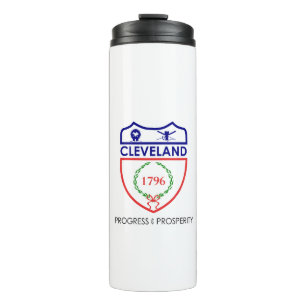 Bouteilles Isothermes Drapeau de Cleveland, Paruline thermique de l'Ohio