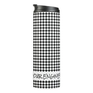 Bouteilles Isothermes Drapeau de course Messieurs Démarrez vos moteurs