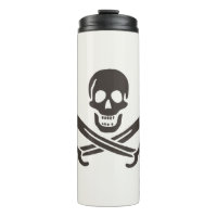 Drapeau de crâne obsidien Drapeau de pirate Calico