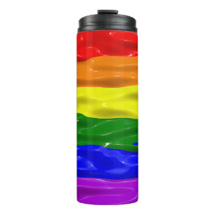 Bouteilles Isothermes Drapeau de fierté de SlipperyJoe's vernis liquide