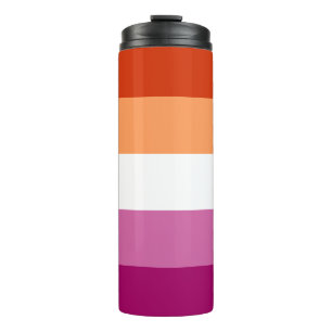 Bouteilles Isothermes Drapeau de fierté lesbienne LGBTQ