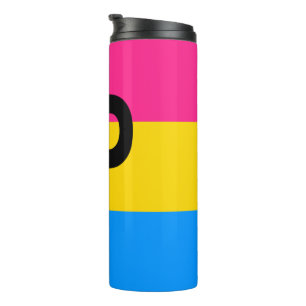 Bouteilles Isothermes Drapeau de fierté pansexuelle