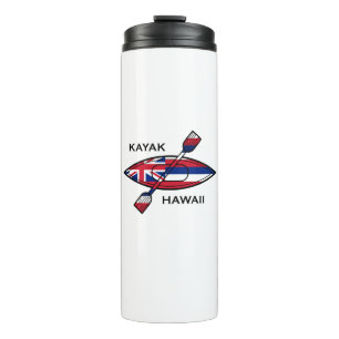 Bouteilles Isothermes Drapeau de Kayak Hawaii
