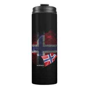 Bouteilles Isothermes Drapeau de la Norvège