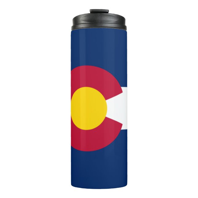 Bouteilles Isothermes Drapeau de l'État du Colorado (Devant)