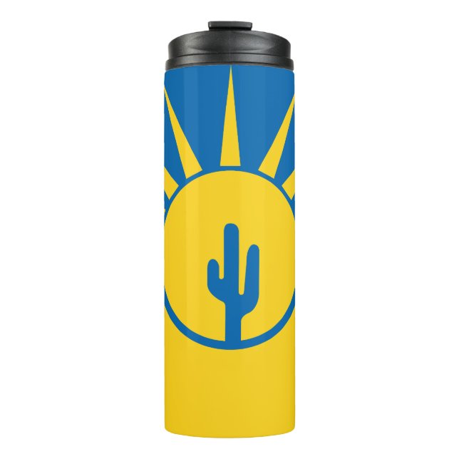 Bouteilles Isothermes Drapeau de Mesa, Arizona Tumbler thermique (Devant)
