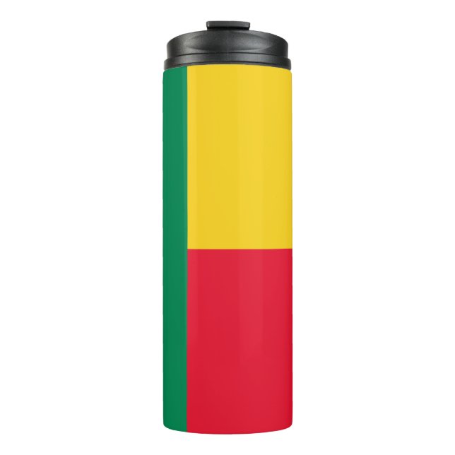 Bouteilles Isothermes Drapeau du Bénin patriotique (Devant)