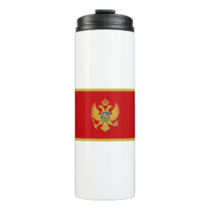 Bouteilles Isothermes Drapeau du Monténégro
