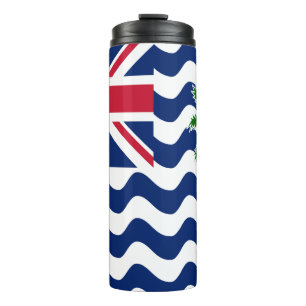 Bouteilles Isothermes Drapeau du Territoire britannique de l'océan Indie