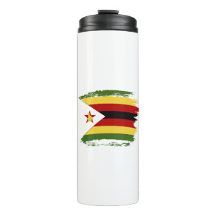 Bouteilles Isothermes drapeau du Zimbabwe