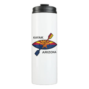 Bouteilles Isothermes Drapeau Kayak Arizona