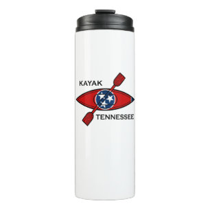 Bouteilles Isothermes Drapeau Kayak Tennessee
