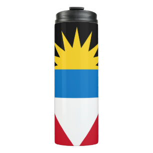 Bouteilles Isothermes Drapeau patriotique d'Antigua-et-Barbuda