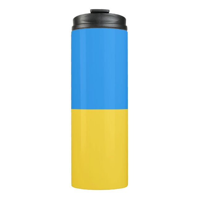 Bouteilles Isothermes Drapeau ukrainien (Devant)