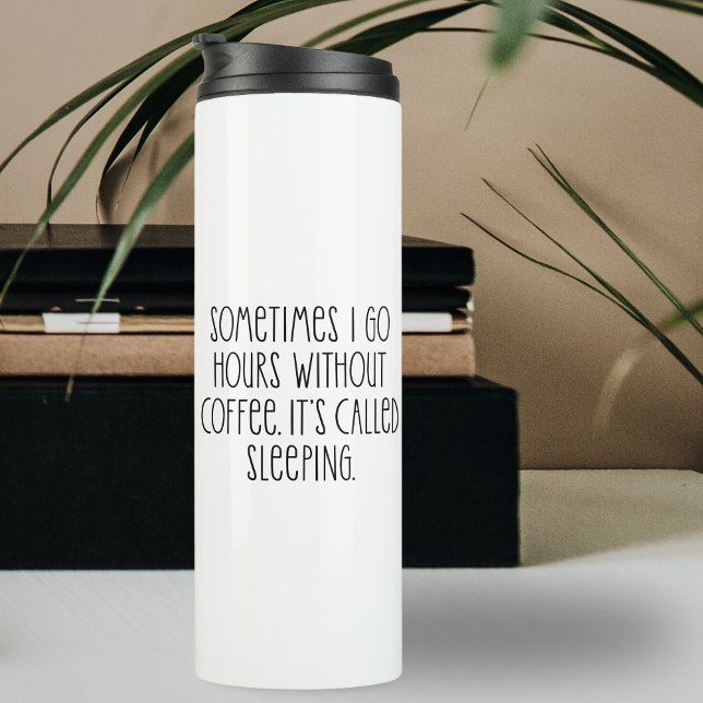 Bouteilles Isothermes Drôle Amateurs De Café Citation Typographie Sarcas (Créateur téléchargé)
