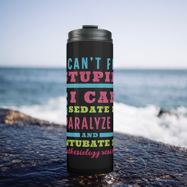 Bouteilles Isothermes Drôle CRNA / Anesthésiologiste ne peut pas réparer (Créateur téléchargé)