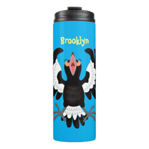 Bouteilles Isothermes Drôle dessin animé de Magpie australienne