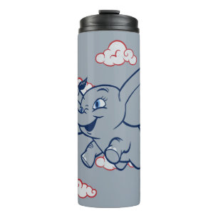 Bouteilles Isothermes Dumbo  Dessin en duvet avec plumes