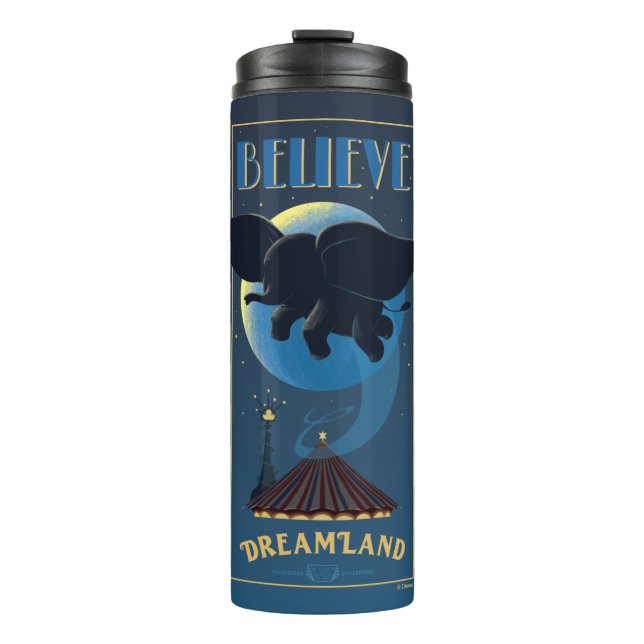 Bouteilles Isothermes Dumbo| L'art d'attraction "Croyez-vous" de Dreamla (Devant)