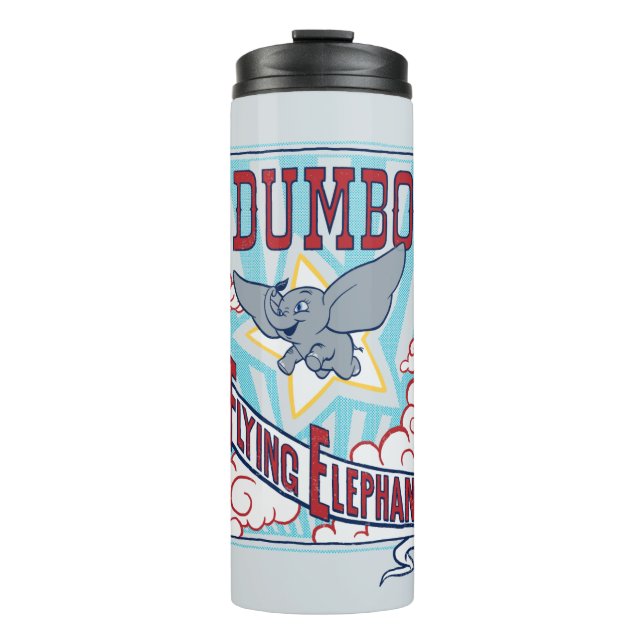 Bouteilles Isothermes Dumbo| L'éléphant volant, l'art du cirque (Devant)
