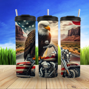 Bouteilles Isothermes Eagle Motorcycle American Freedom Scene