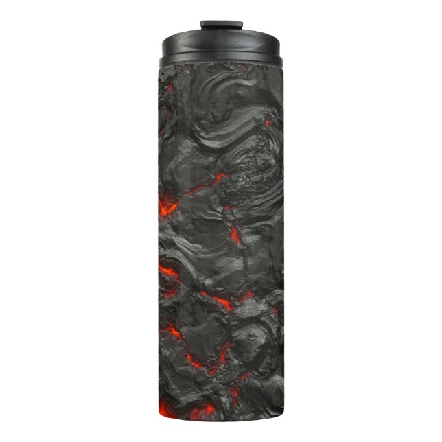 Bouteilles Isothermes Ébullition de la lave volcanique rocheuse (Devant)