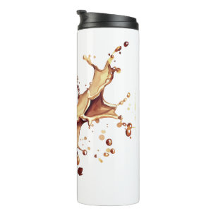 Bouteilles Isothermes Éclaboussure de café