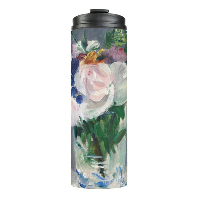 Bouteilles Isothermes Edouard Manet - Fleurs dans un Vase de Cristal (Devant)