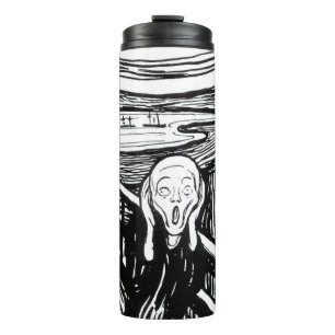 Bouteilles Isothermes Edvard Munch - La lithographie de cri