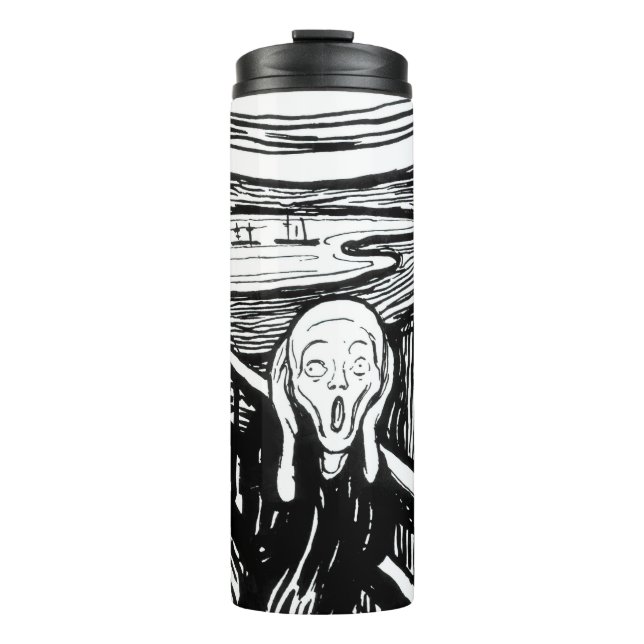 Bouteilles Isothermes Edvard Munch - La lithographie de cri (Devant)