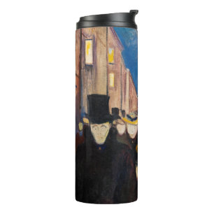 Bouteilles Isothermes Edvard Munch - Soirée sur Karl Johan Street