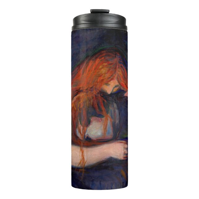 Bouteilles Isothermes Edvard Munch - Vampire / Amour et douleur (Devant)