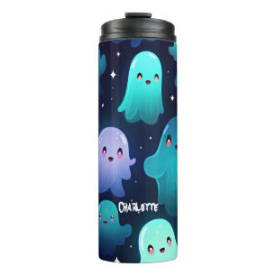 Bouteilles Isothermes Éffrayant Halloween Ghost mignon Paruline personna