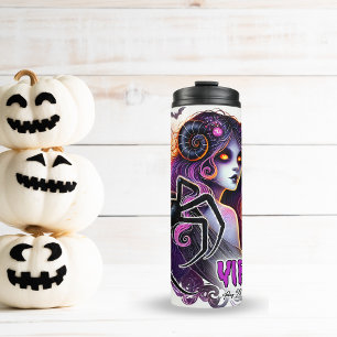BOUTEILLES ISOTHERMES ÉFFRAYANT VIRGO ZODIAC HALLOWEEN