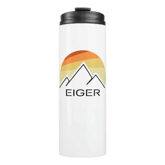 Bouteilles Isothermes Eiger Suisse Rétro (Devant)