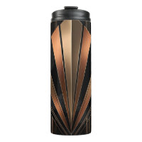 Élégance Géométrique Métallique Art Déco