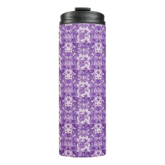 Bouteilles Isothermes Elegant floral pattern in purple tones