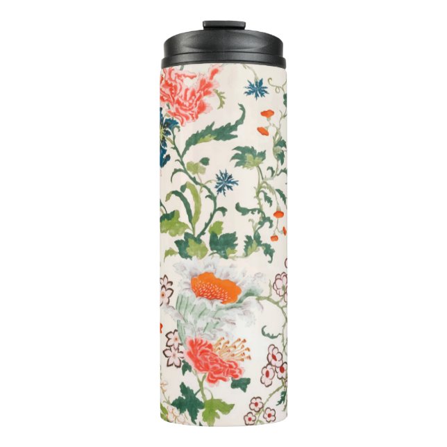 Bouteilles Isothermes Élégant motif floral (Devant)