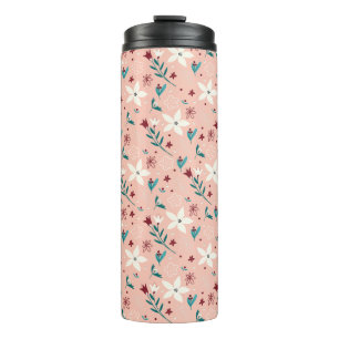 Bouteilles Isothermes Élégant motif floral Home