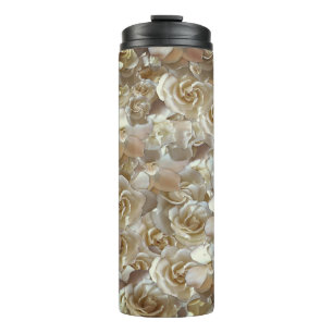 Bouteilles Isothermes Élégant Rose floral Motif pétal