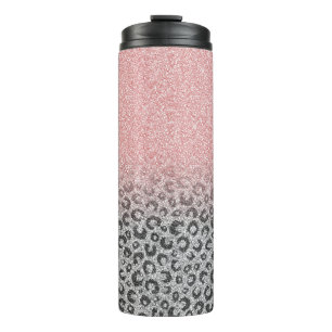 Bouteilles Isothermes Élégant Rose Gold Parties scintillant Empreinte de