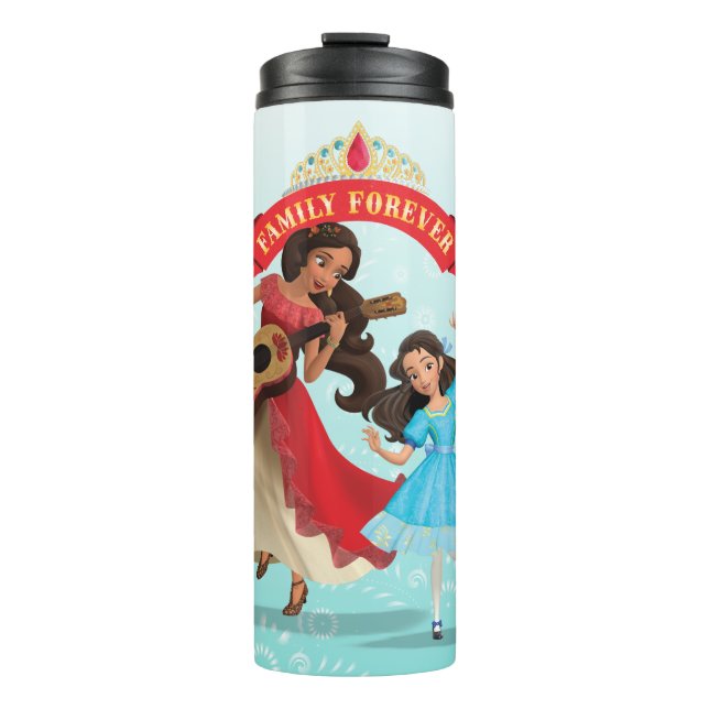 Bouteilles Isothermes Elena et Isabel| Heure des soeurs (Devant)