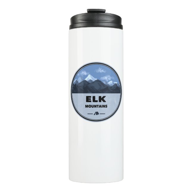 Bouteilles Isothermes Elk Mountains Colorado Camping (Devant)