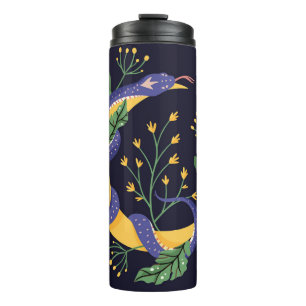 Bouteilles Isothermes Empreinte de fées serpent et floral