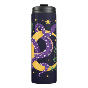 Bouteilles Isothermes Empreinte de fées serpent et floral