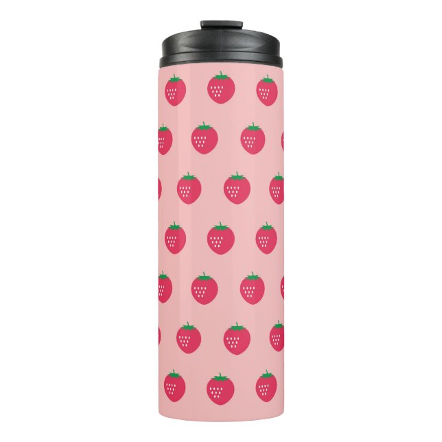 Bouteilles Isothermes Empreinte fraise (Devant)