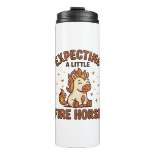 Bouteilles Isothermes En attente d'un petit cheval de feu Vintage Baby S